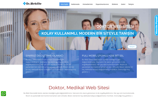 Doktor Web Sitesi - Medikal Web Sitesi 024