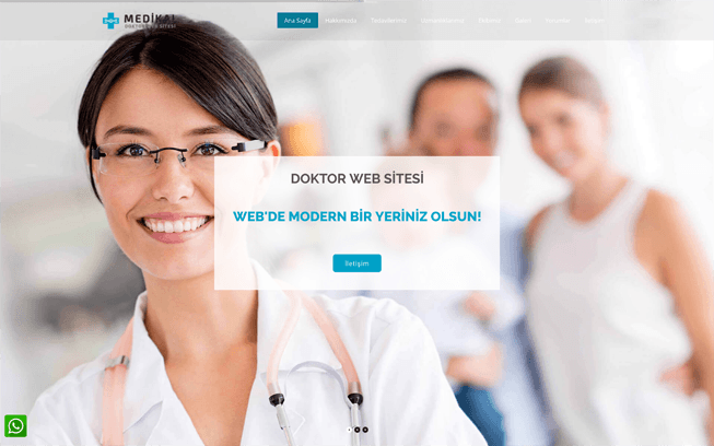 Doktor Web Sitesi - Medikal Web Sitesi 027