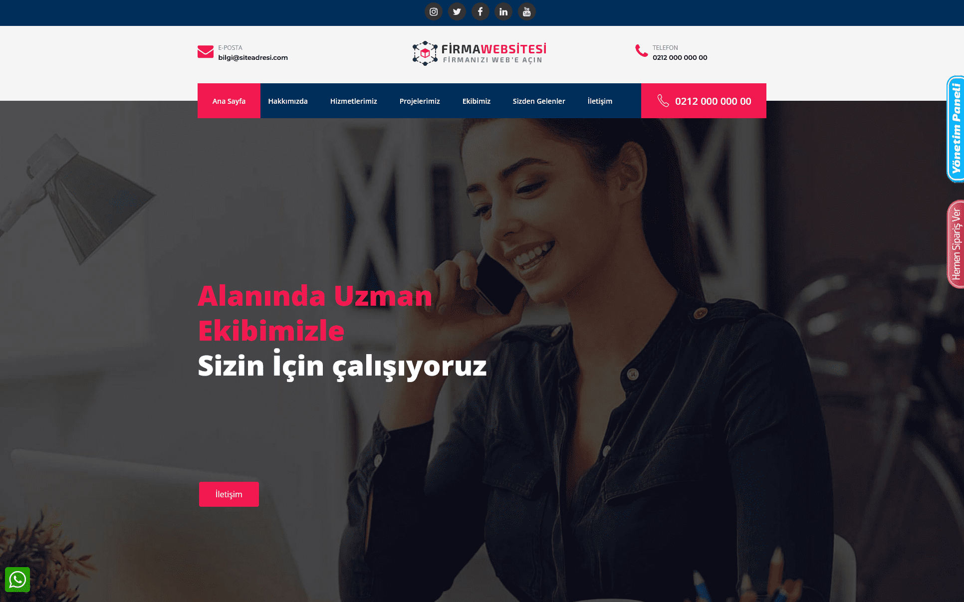 Danışmanlık Firması Web Sitesi - Firma Web Sitesi 041