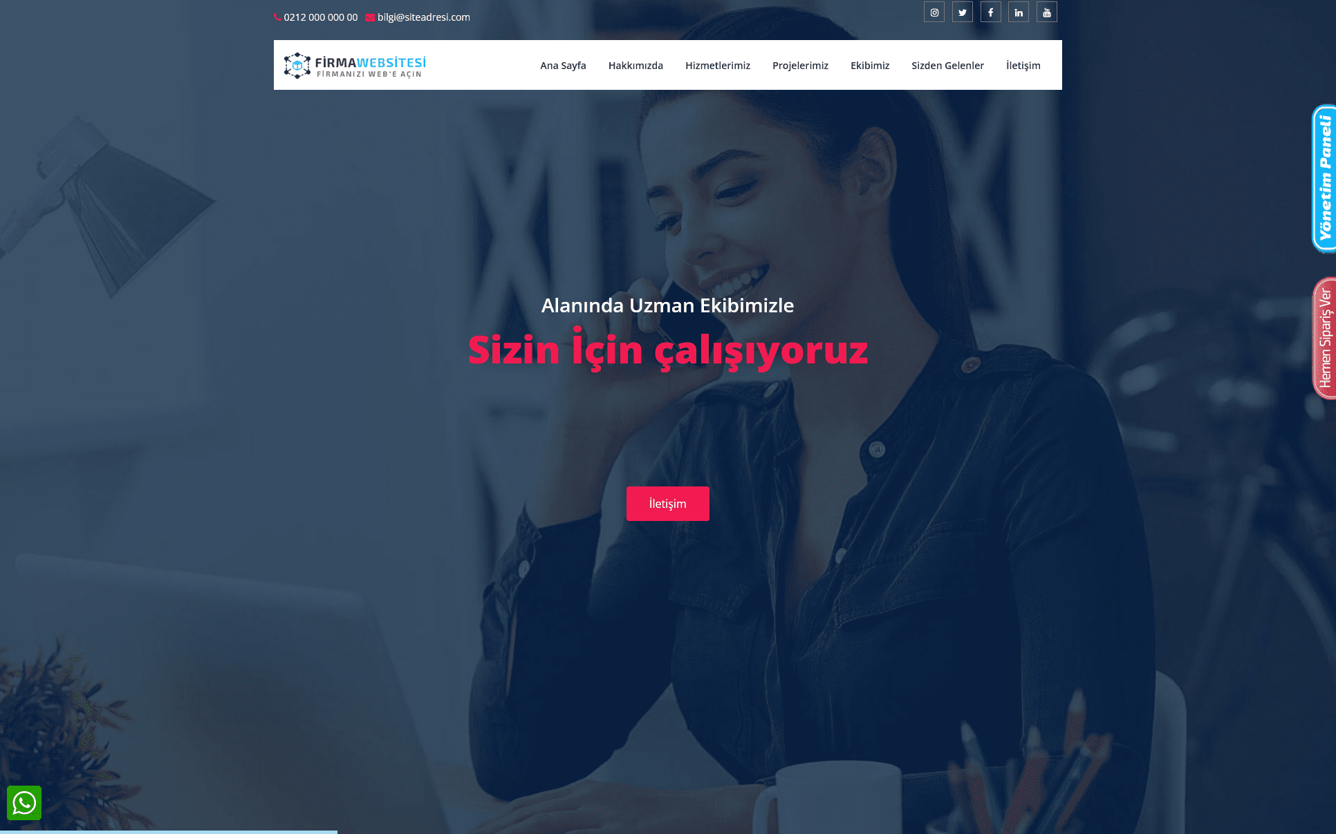 Danışmanlık Firması Web Sitesi - Firma Web Sitesi 042