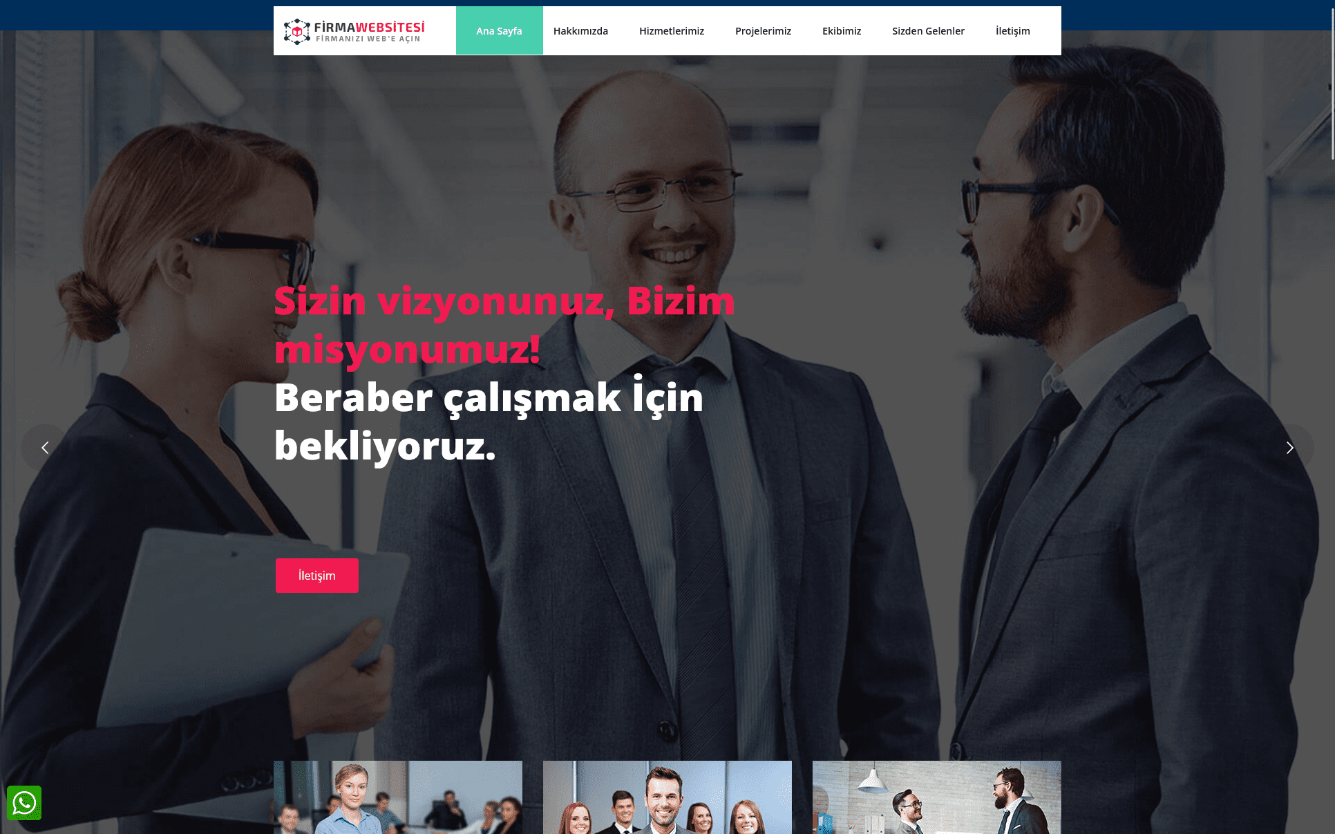 Danışmanlık Firması Web Sitesi - Firma Web Sitesi 043