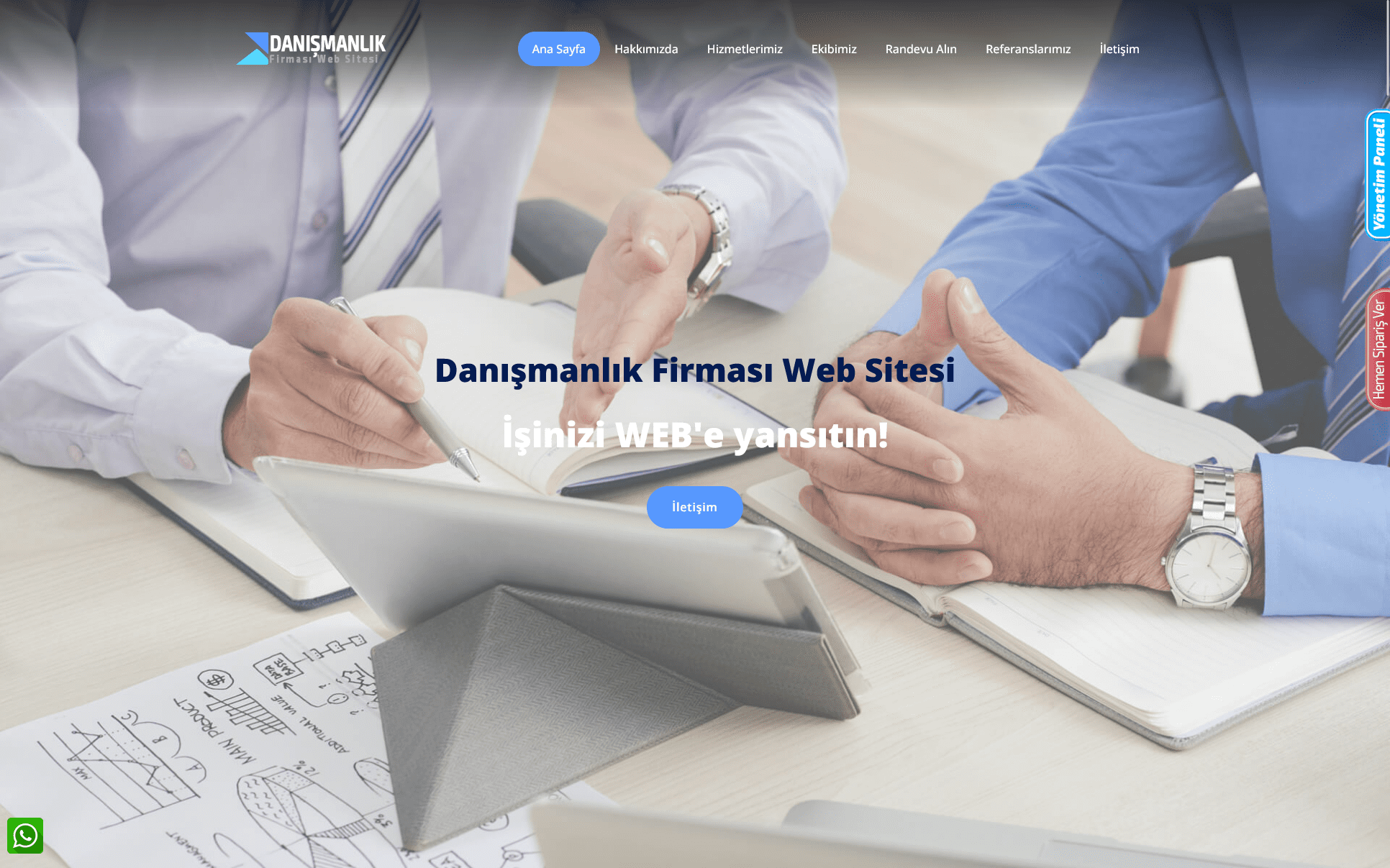 Danışmanlık Firması Web Sitesi - Firma Web Sitesi 088