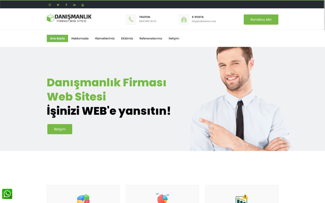 Danışmanlık Firması Web Sitesi - Firma Web Sitesi 090