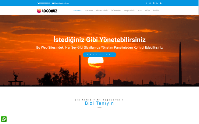 Firma Web Sitesi - Danışmanlık Web Sitesi - Kurumsal Web Sitesi 016
