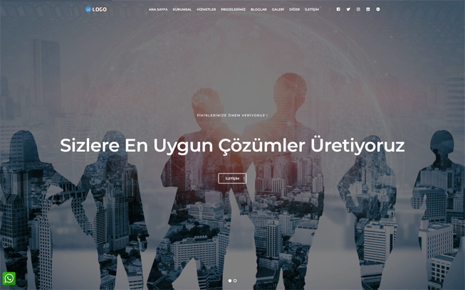 Firma Web Sitesi - Danışmanlık Web Sitesi - Kurumsal Web Sitesi 005