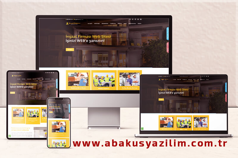 Firma Web Sitesi - İnşaat Firması Web Sitesi - Mimarlık Web Sitesi 048