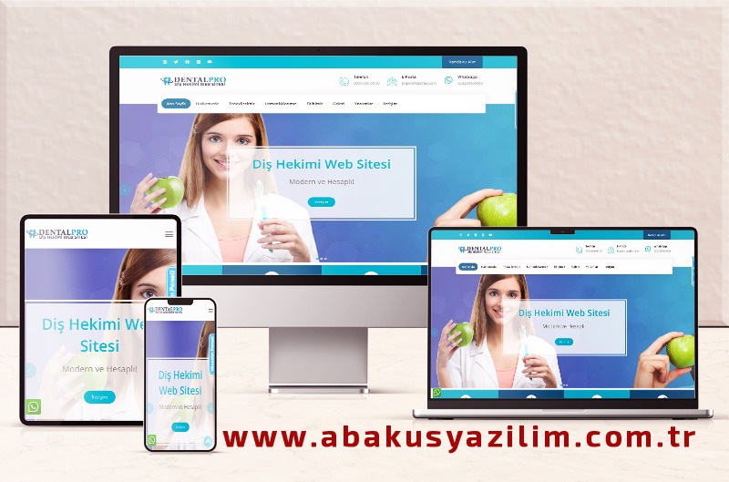 Diş Hekimi Web Sitesi - Ortodontist Web Sitesi - Diş Kliniği Web Sitesi