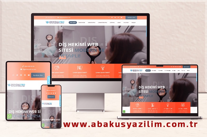 Diş Hekimi Web Sitesi - Ortodontist Web Sitesi - Diş Kliniği Web Sitesi