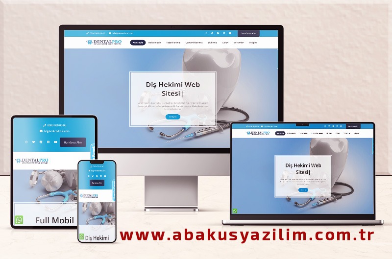 Diş Hekimi Web Sitesi - Ortodontist Web Sitesi - Diş Kliniği Web Sitesi