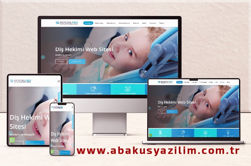 Diş Hekimi Web Sitesi - Ortodontist Web Sitesi - Diş Kliniği Web Sitesi