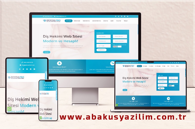 Diş Hekimi Web Sitesi - Ortodontist Web Sitesi - Diş Kliniği Web Sitesi