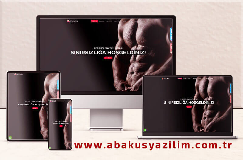 Spor Salonu Web Sitesi - GYM Web Sitesi - Fitness Web Sitesi 065