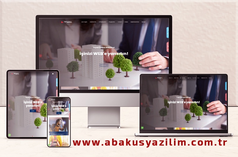 Firma Web Sitesi - İnşaat Firması Web Sitesi 085
