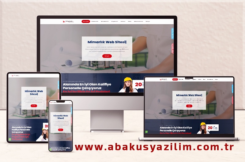 Firma Web Sitesi - İnşaat Firması Web Sitesi 086