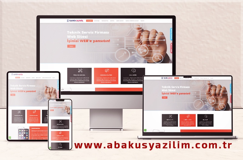 Teknik Servis Firması Web Sitesi - Firma Web Sitesi 094